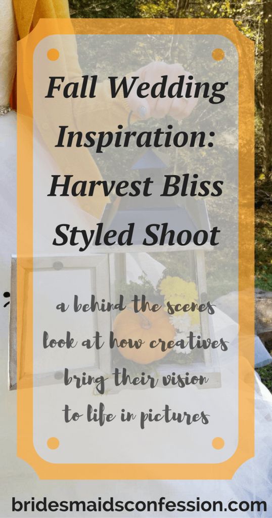 زفاف - Behind The Scenes Of A Harvest Bliss Styled Shoot