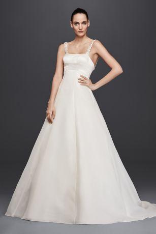 Свадьба - Truly Zac Posen Satin A-Line Wedding Dress Style ZP341683
