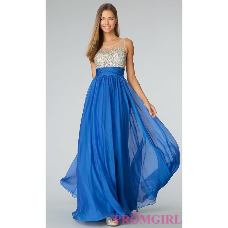 Свадьба - Sleeveless Beaded Prom Gown JVN by Jovani - Brand Prom Dresses