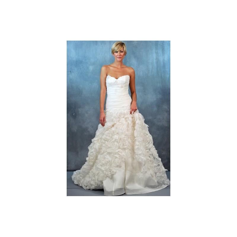 Hochzeit - Jenny Lee SS13 Dress 3 - Ball Gown Ivory Strapless Full Length Jenny Lee Spring 2013 - Rolierosie One Wedding Store