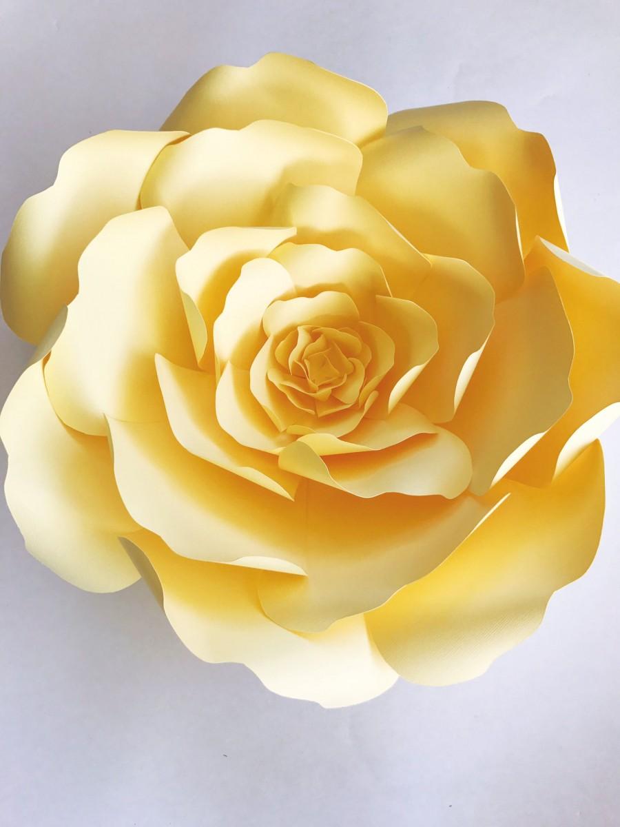 زفاف - How to for Paper flowers, Paper Flower Templates, DIY Paper Flowers,  DIY paper flower pattern