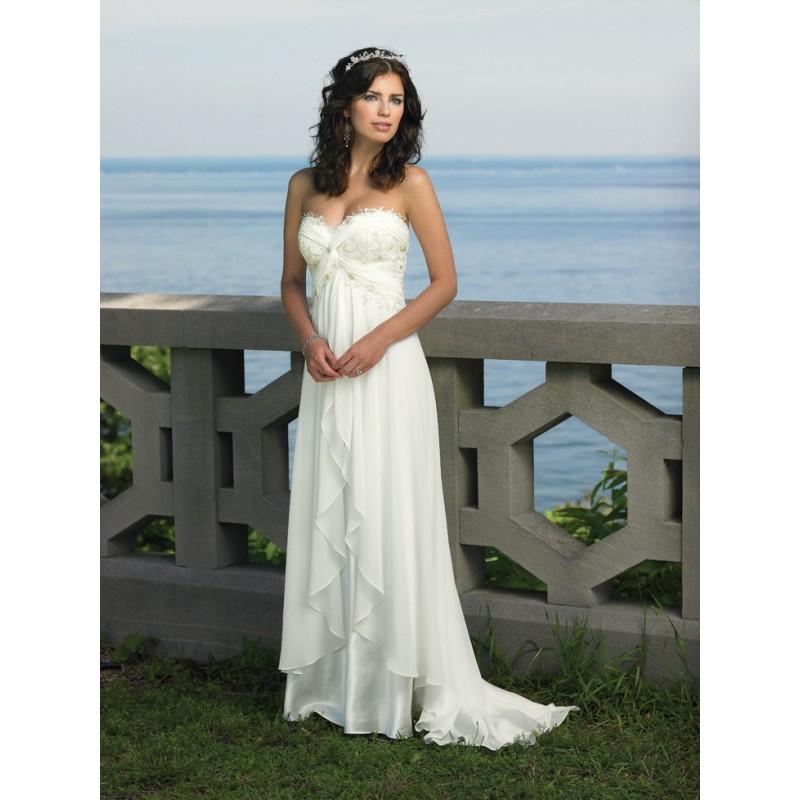 زفاف - Enchanting by Mon Cheri 18107 Wedding Dress - Brand Prom Dresses