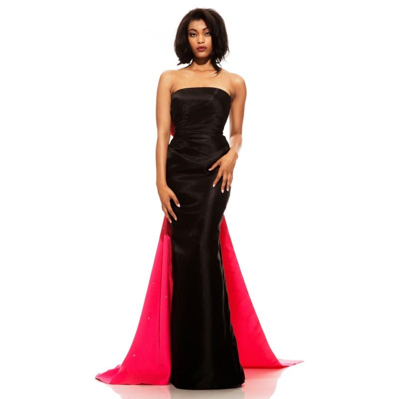 زفاف - Black / Fuchsia Johnathan Kayne 6003 - Customize Your Prom Dress