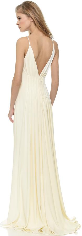 Mariage - Badgley Mischka Collection Open Back Gown