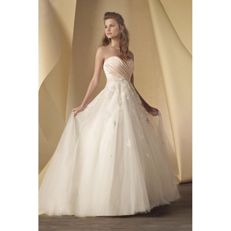 زفاف - Alfred Angelo 2452 Strapless Ball Gown Wedding Dress - Crazy Sale Bridal Dresses
