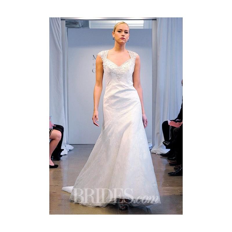 Wedding - Mori Lee - Fall 2014 - Style 2604 Beaded Lace Mermaid Wedding Dress with V-Neckline - Stunning Cheap Wedding Dresses