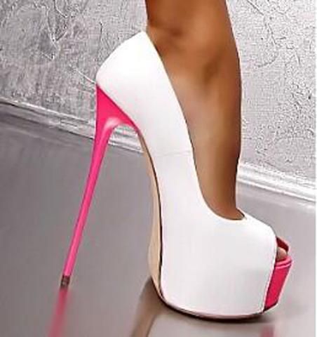 Свадьба - Beautiful Trendy Peep Toe Stylish Stiletto High Heels