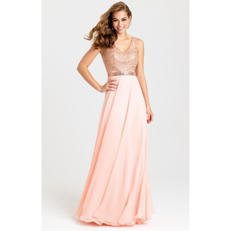 زفاف - Turquoise Madison James 16-344 Prom Dress 16344 - Chiffon Dress - Customize Your Prom Dress