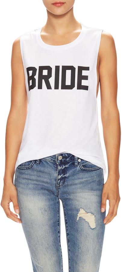 Wedding - PRIVATE PARTY Women's Bride Sleeveless Top