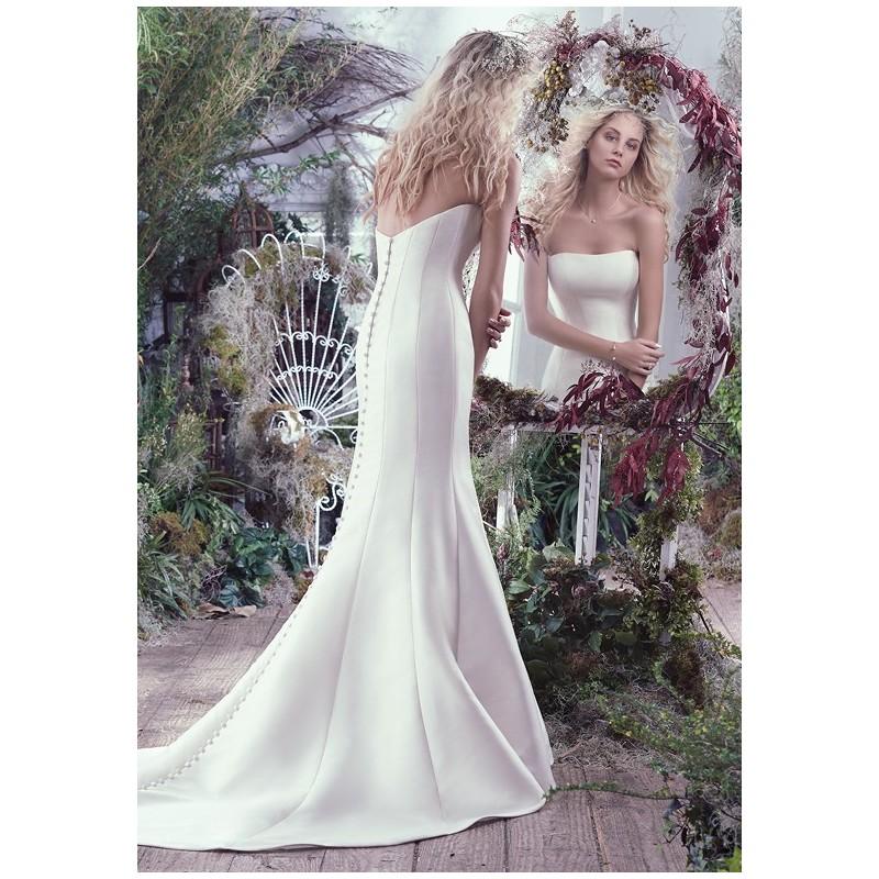 Wedding - Maggie Sottero Dante - Natural Floor Chapel Lace - Formal Bridesmaid Dresses 2017