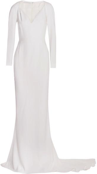 زفاف - Stella McCartney - Layla Stretch-crepe Gown - White