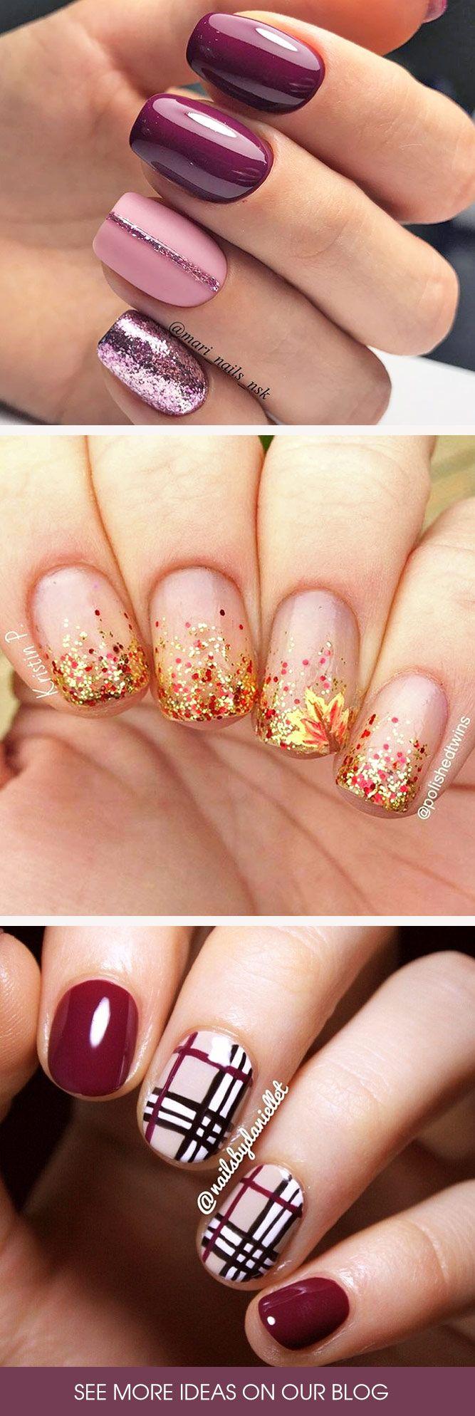 Mariage - 45 Must Try Fall Nail Designs And Ideas