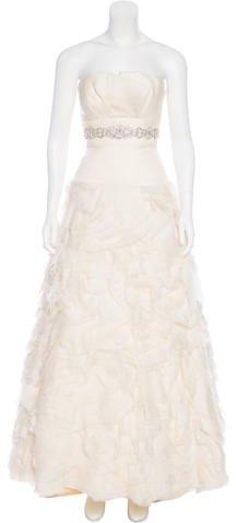 Mariage - Monique Lhuillier Embellished Wedding Gown