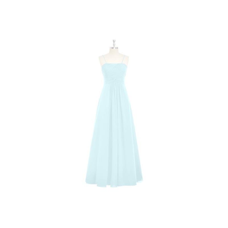 زفاف - Mist Azazie Imogene - Floor Length Back Zip Chiffon Straight Dress - Cheap Gorgeous Bridesmaids Store