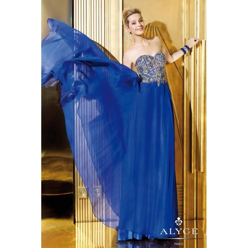 Hochzeit - Alyce Prom Dress Style  6215 - Charming Wedding Party Dresses