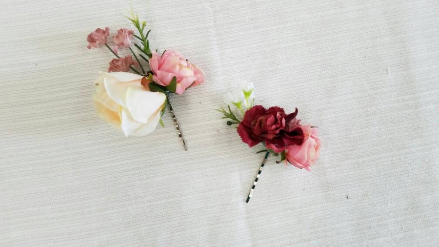 Hochzeit - Wedding Hair Pin, Wedding Hair Comb, Silk Flower Comb, Flower Pin, Flower Hair Pin, Silk Flower Pin, Flower Comb, Wedding Comb, Wedding Pin