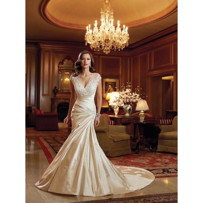 Hochzeit - Sophia Tolli Wedding Dresses - Style Lysa Y11409 - Formal Day Dresses