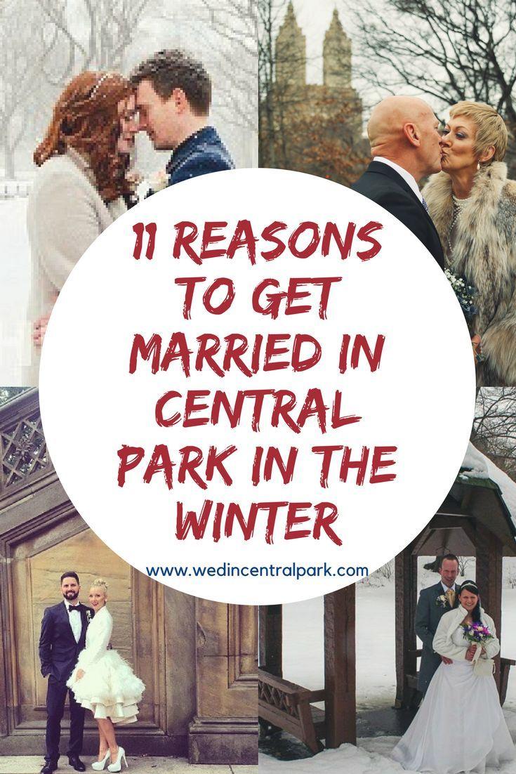 Свадьба - Eleven Reasons To Have A Wedding In Central Park In Winter