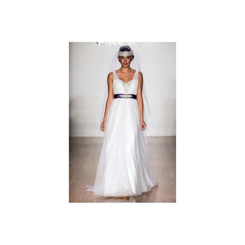 زفاف - Alfred Angelo FW14 Dress 26 - White Full Length Alfred Angelo Fall 2014 A-Line Sweetheart - Rolierosie One Wedding Store
