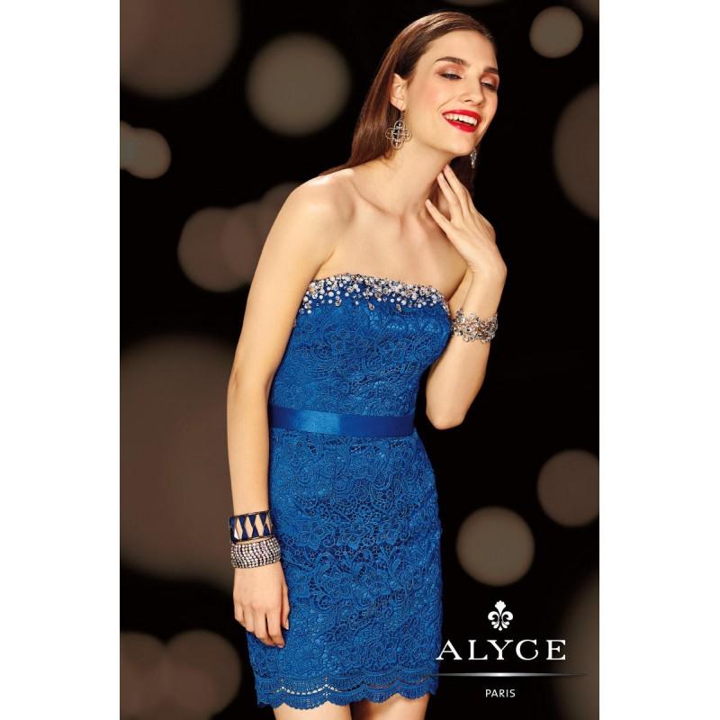 زفاف - Royal Alyce Paris Homecoming 4398 Alyce Paris Shorts - Top Design Dress Online Shop