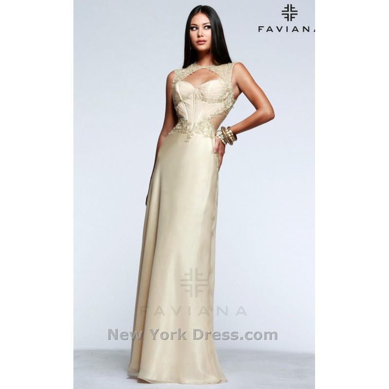 Hochzeit - Faviana S7535 - Charming Wedding Party Dresses