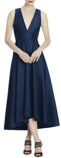 زفاف - Women's Lela Rose Bridesmaid Mikado High/low Midi Gown