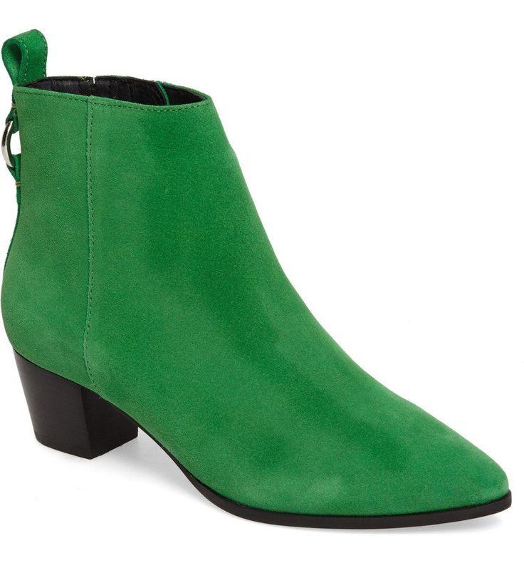 Mariage - Matcha Pointy Toe Bootie