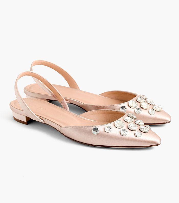 Hochzeit - 20 Pairs Of Pretty Flat Shoes You Can Get Married In
