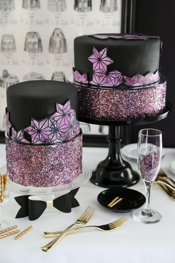 Wedding - French Vanilla Glitterati Cake