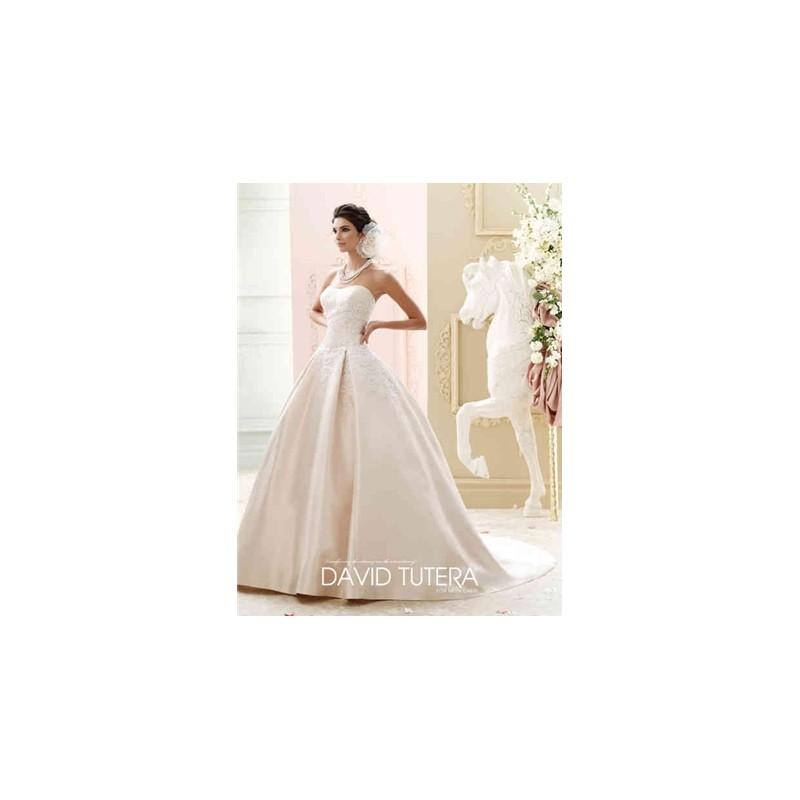 Hochzeit - David Tutera for Mon Cheri Wedding Dress Style No. 215260 - Brand Wedding Dresses