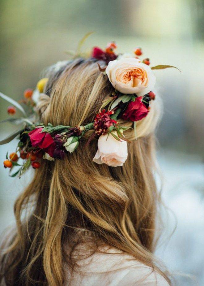 Свадьба - 15 Hairstyles For Your Winter Wedding