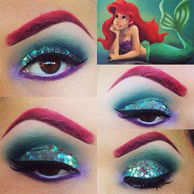 Свадьба - The Little Mermaid Makeup