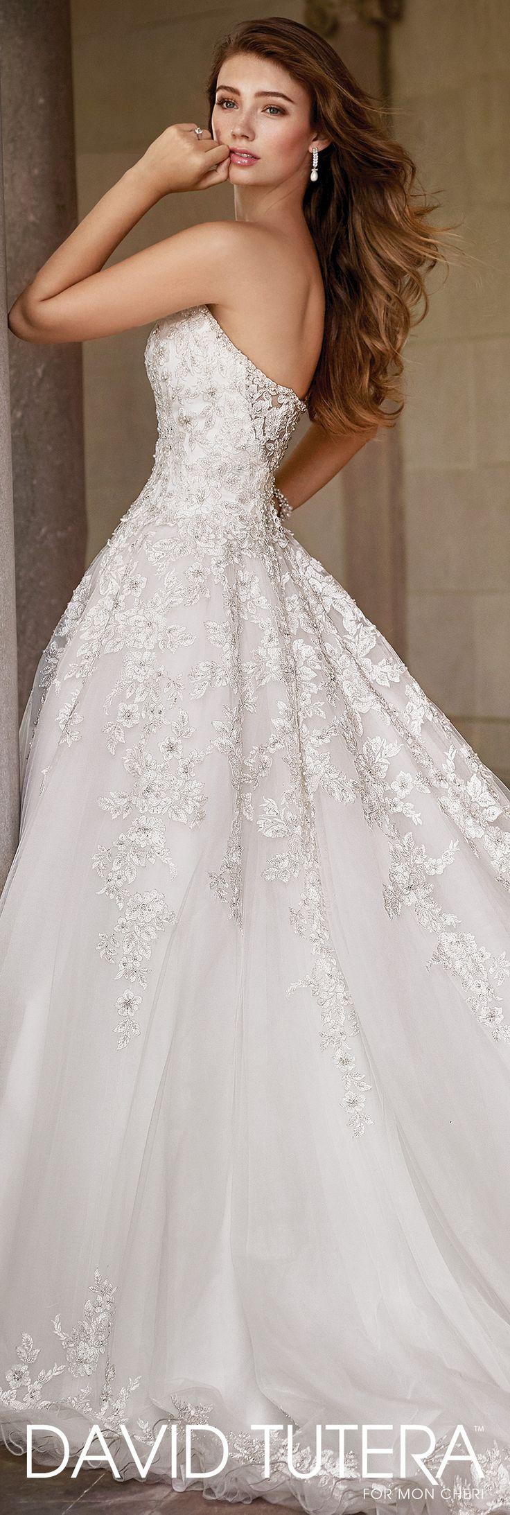 زفاف - Sweetheart Neckline Embroidered Ball Gown Wedding Dress-117281 Zarina