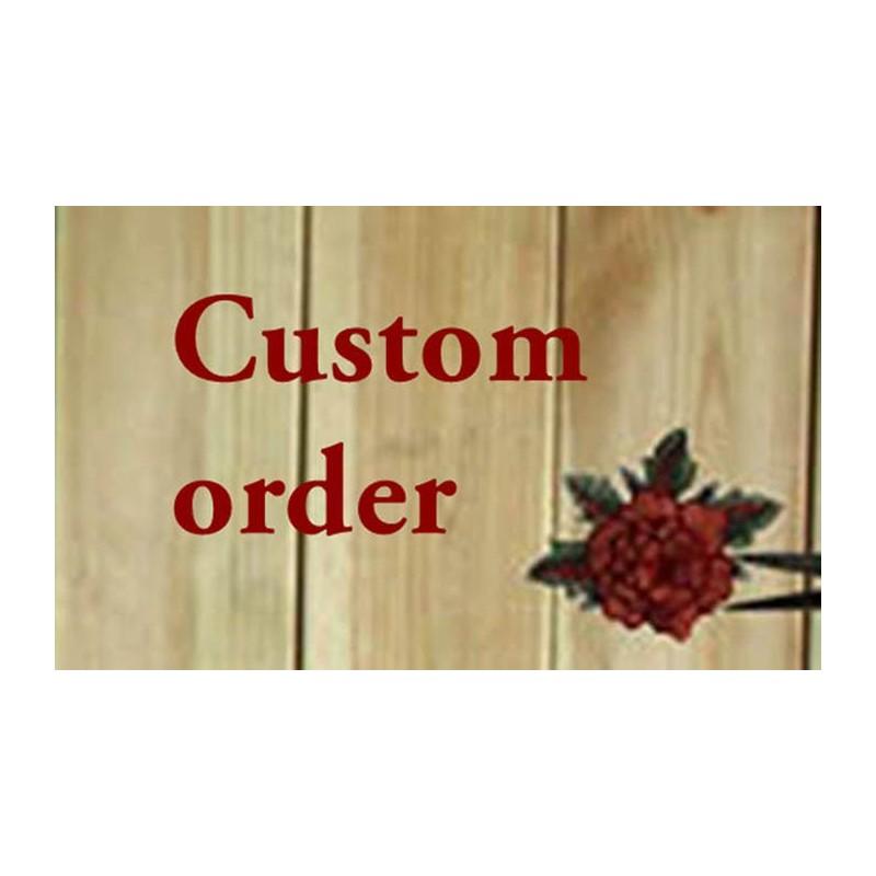 Mariage - Custom order- for crazychrissy917 - Hand-made Beautiful Dresses