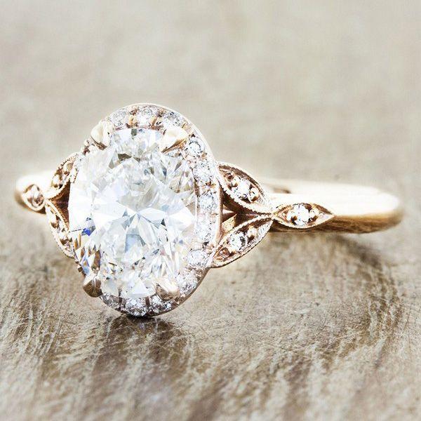 Hochzeit - 18 Brilliant Vintage Wedding Engagement Rings - Page 3 Of 3