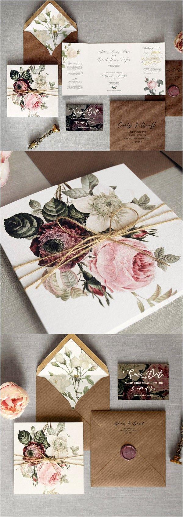 Mariage - Top 10 Wedding Invitations We Love From ETSY For 2018 - Page 2 Of 2