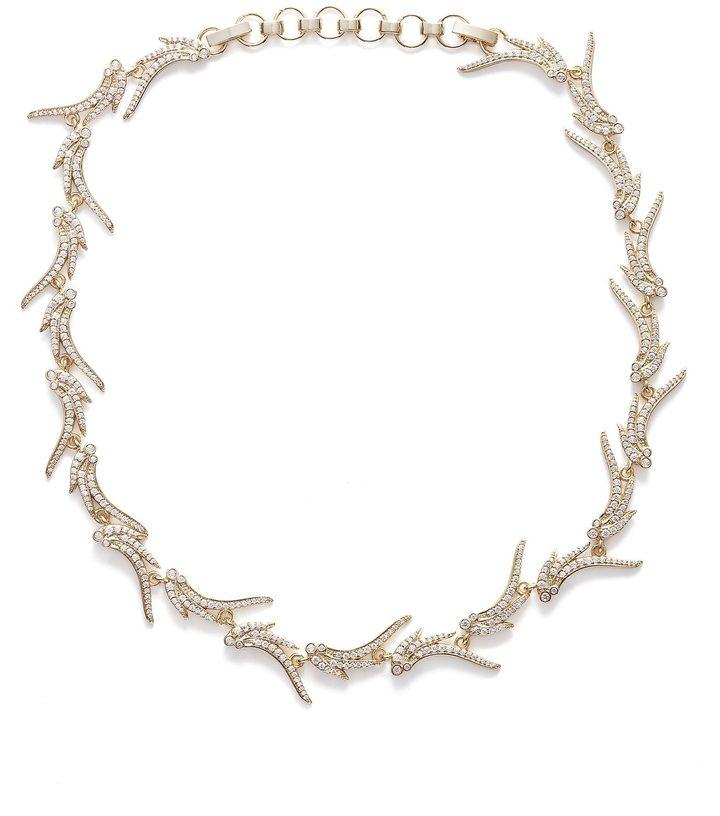 Hochzeit - Cleo Collar Necklace in Gold