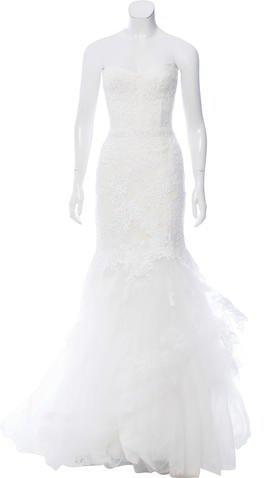 Mariage - Monique Lhuillier Lace Wedding Gown