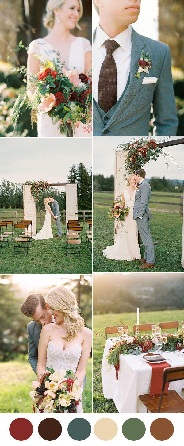 Mariage - 40 Rustic Wedding Ideas With Elegant Details