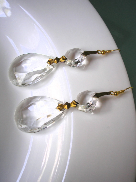 Wedding - Crystal Chandelier Earrings