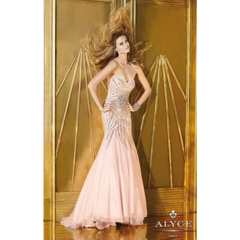 زفاف - Mint Alyce Paris 6166 - Plus Size Mermaid Sequin Dress - Customize Your Prom Dress