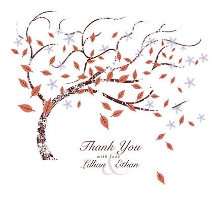 Wedding - Beautiful Wedding Thank You Cards designed by Oubly