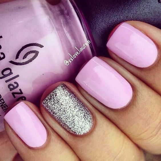 Wedding - Our 15 Favorite Pink Quinceanera Nail Ideas