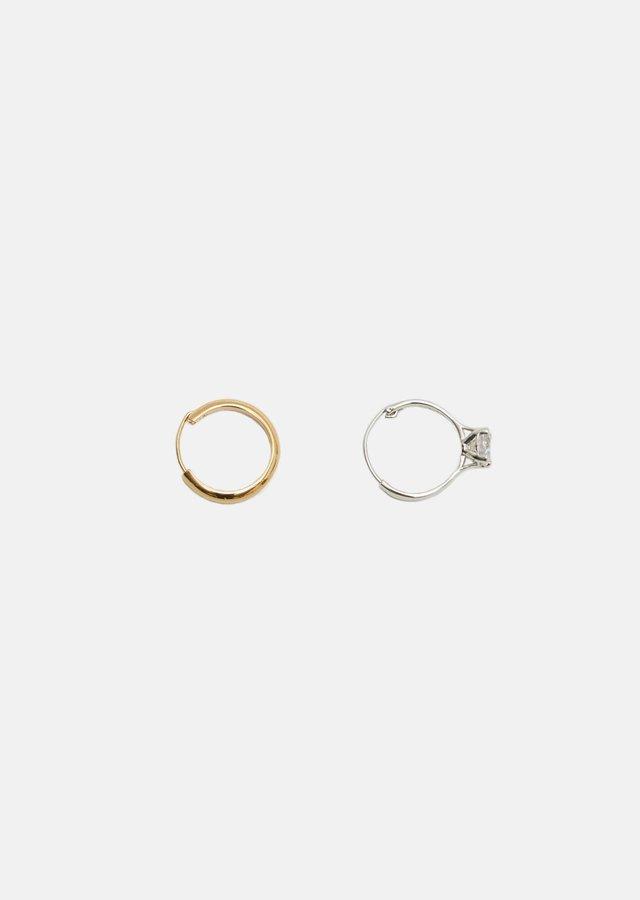 Hochzeit - Vetements Bride Earrings Gold/Silver Size: One Size
