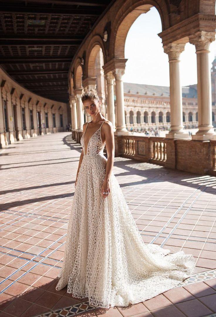 Свадьба - Modernly Fashionable BERTA Wedding Dresses 2018 Seville Collection