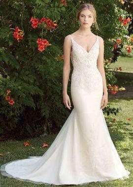 Свадьба - WD Illusion Neckline Wedding Dress
