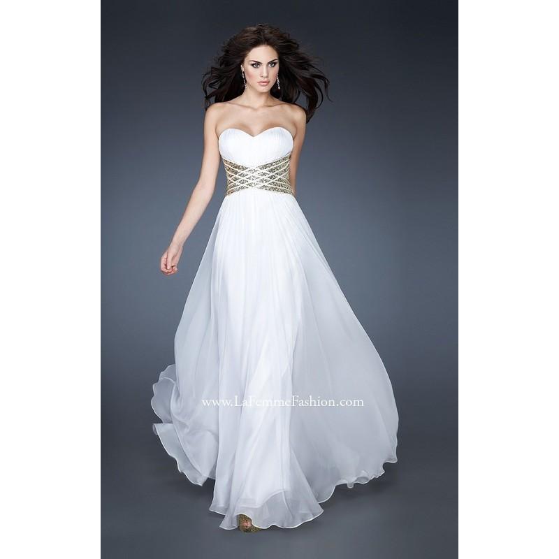 Hochzeit - Black La Femme 18558 - Chiffon Dress - Customize Your Prom Dress
