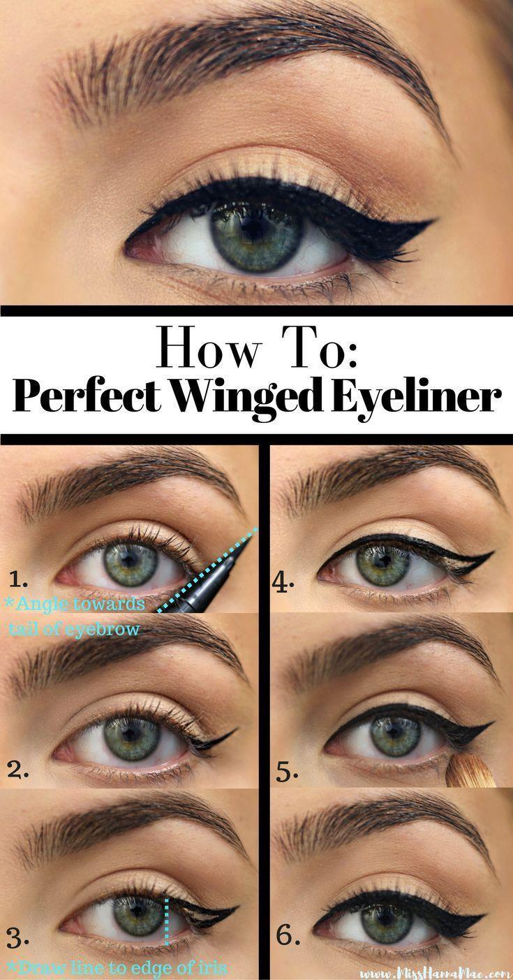 Hochzeit - Winged Eyeliner Tricks