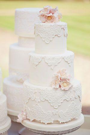 Hochzeit - Lace Wedding Cakes - Part 4