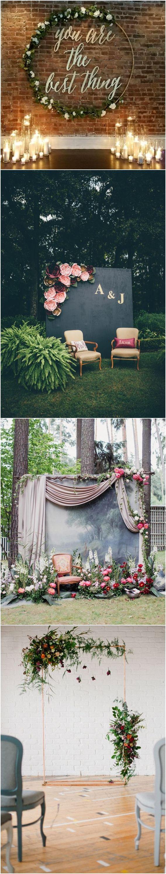 زفاف - 20 Best Of Wedding Backdrop Ideas From Pinterest